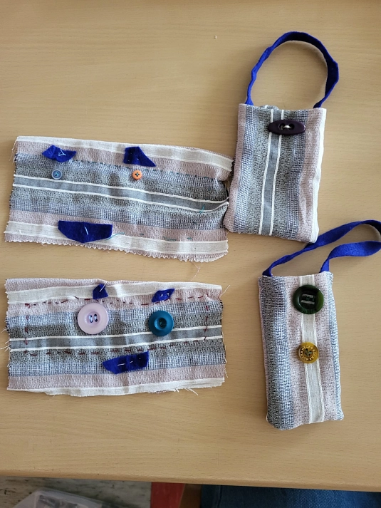 Näharbeit&nbsp;&copy;&nbsp;Verlässliche Grundschule Kirchohsen